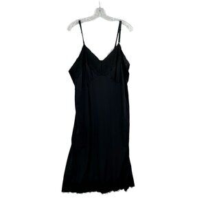 Vintage Velrose Full Slip Dress Womens Sz 44 1360 Fairygrunge Whimsigoth 90s Y2K